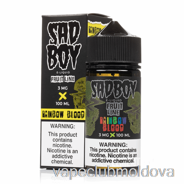 Kit Vape Pod Rainbow Blood - Sadboy - 100ml 6mg